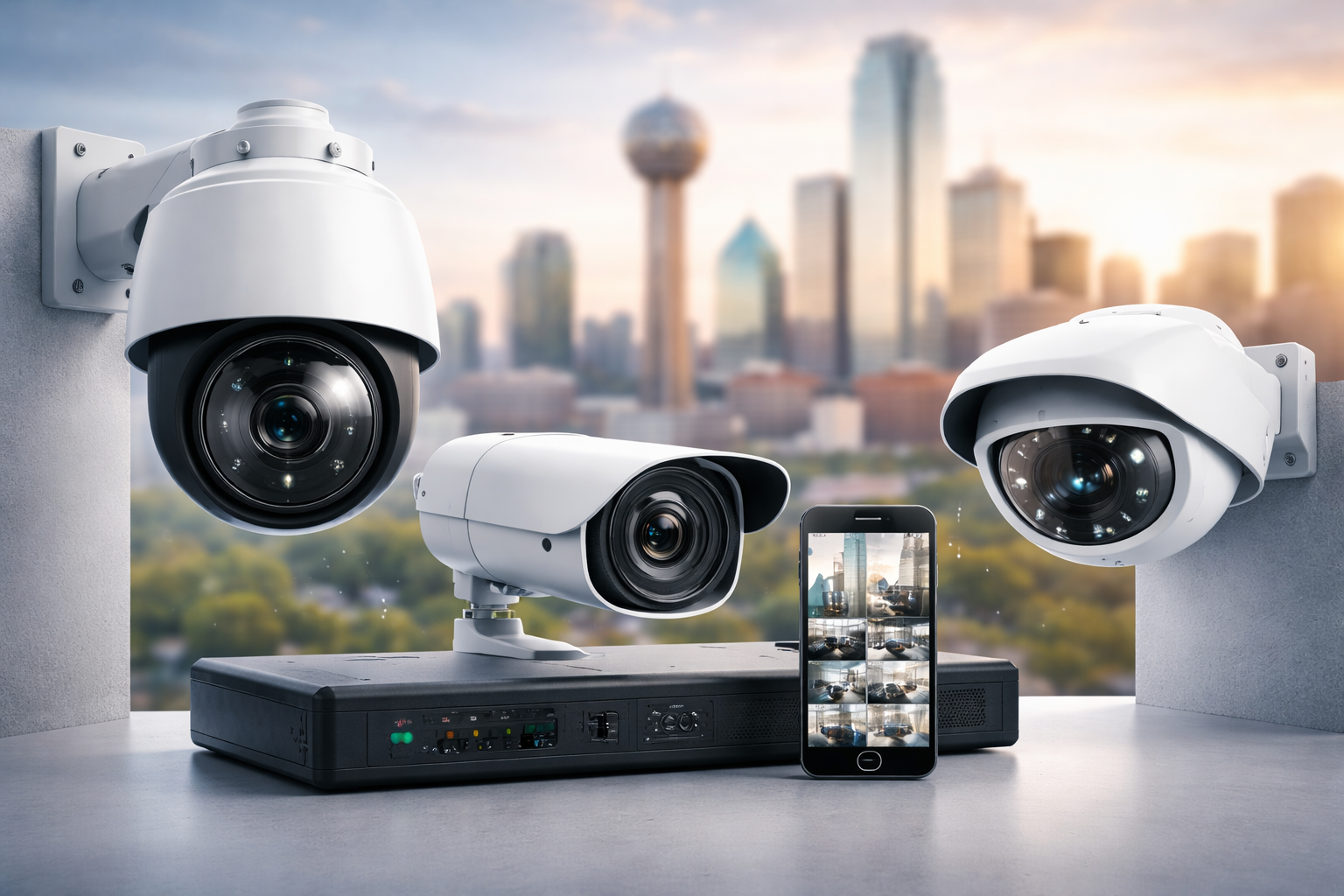 Best Commercial Security Camera Systems in DFW 2026?￼