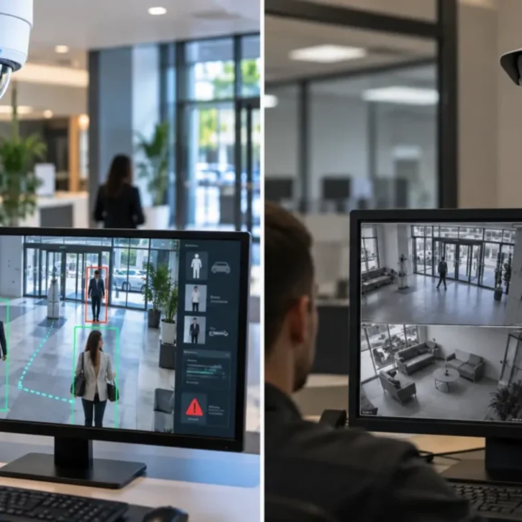 AI Video Surveillance vs. Traditional Security Cameras- Which Is Better for Businesses