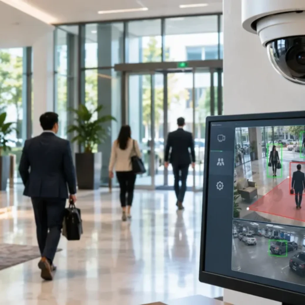 How AI Security Cameras Improve Business Security