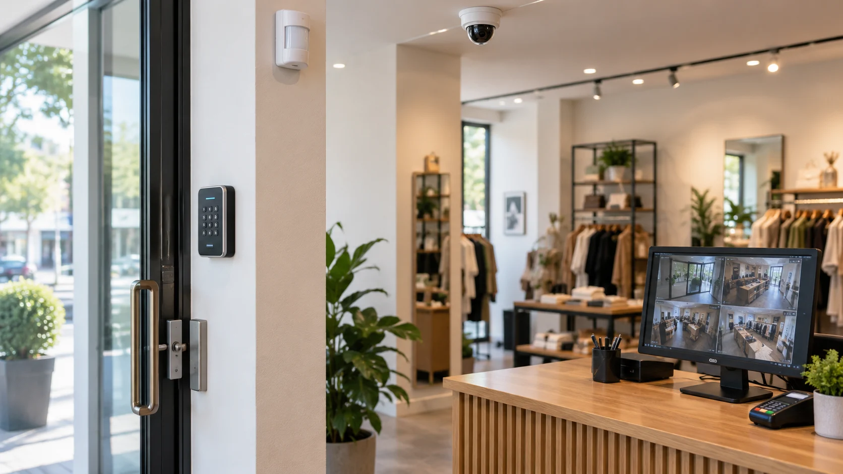 Small commercial workspace