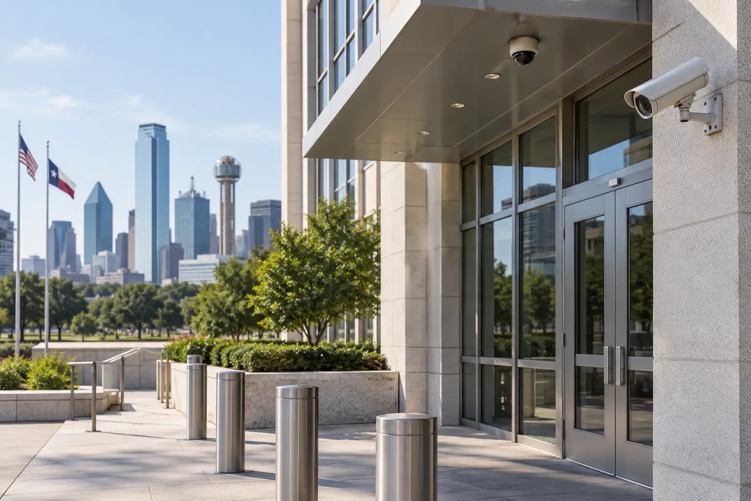 Government office security cameras in Dallas